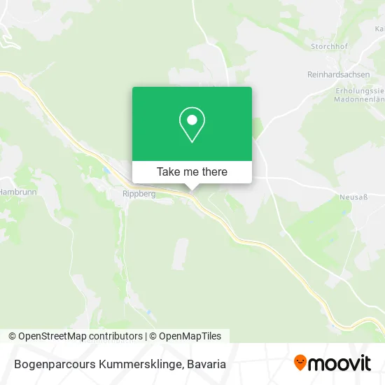 Карта Bogenparcours Kummersklinge