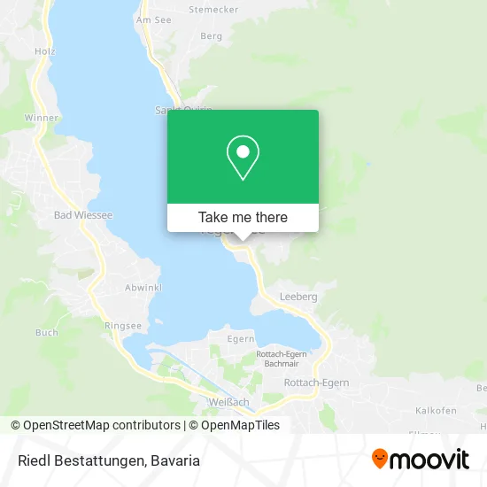 Riedl Bestattungen map