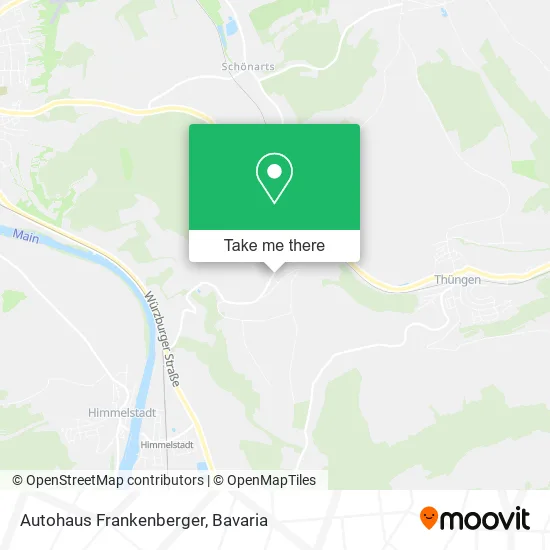 Карта Autohaus Frankenberger