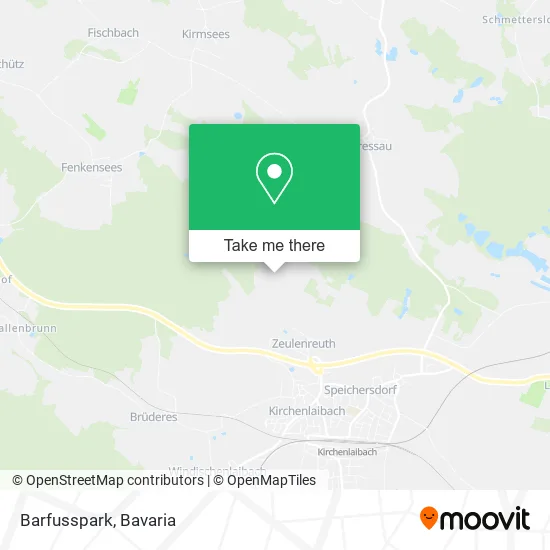 Карта Barfusspark