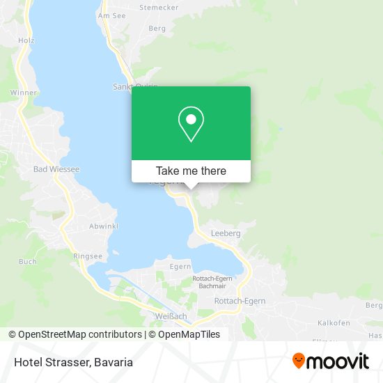 Hotel Strasser map