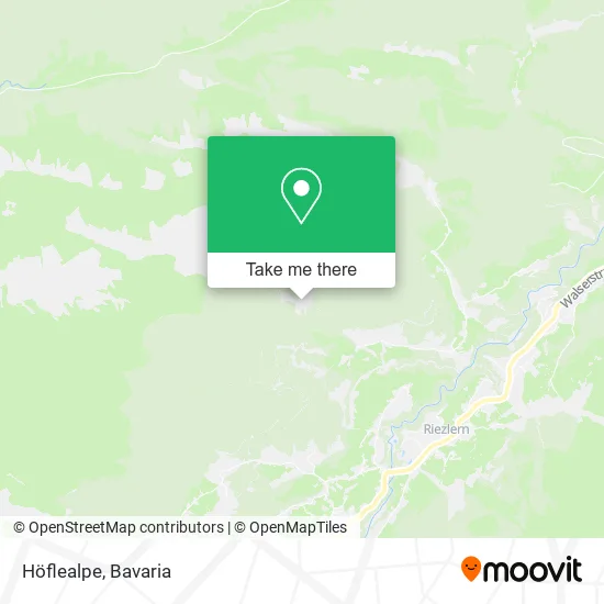 Карта Höflealpe