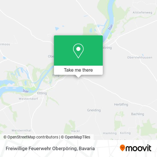 Freiwillige Feuerwehr Oberpöring map