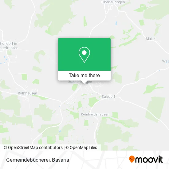 Карта Gemeindebücherei
