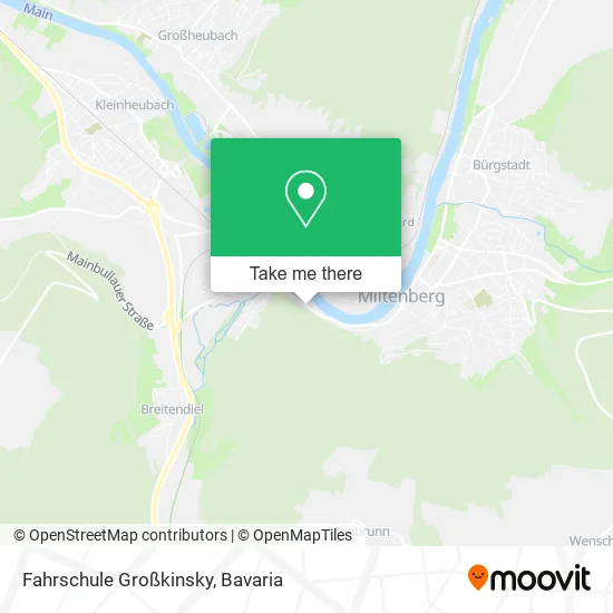 Карта Fahrschule Großkinsky