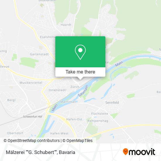 Mälzerei ""G. Schubert"" map