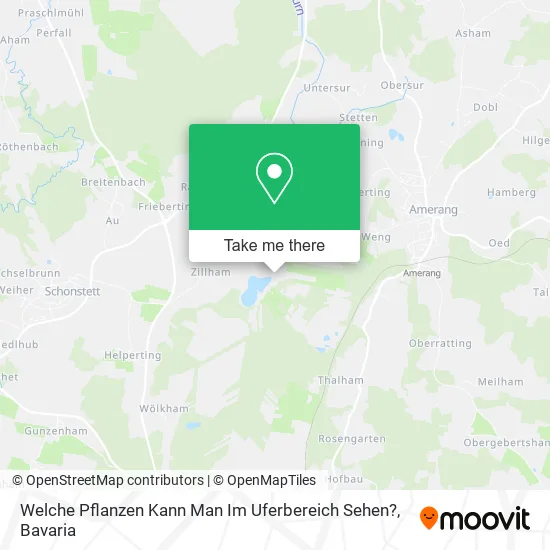 Карта Welche Pflanzen Kann Man Im Uferbereich Sehen?