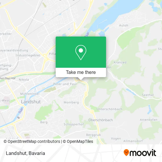 Карта Landshut