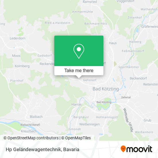 Hp Geländewagentechnik map