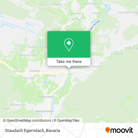 Карта Staudach Egerndach