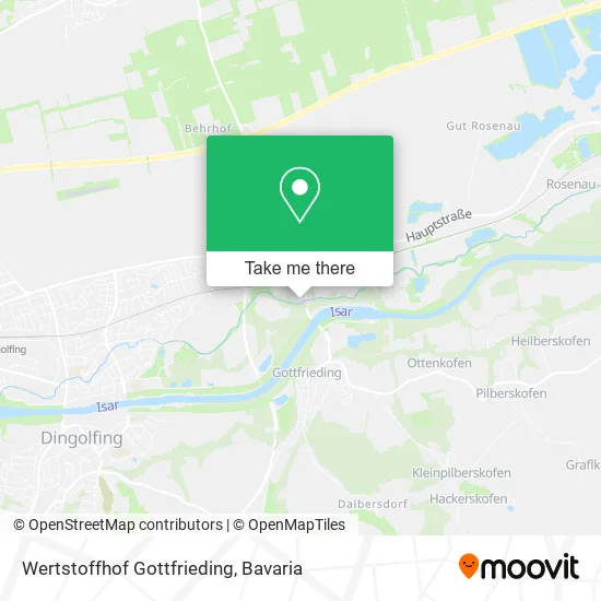 Карта Wertstoffhof Gottfrieding