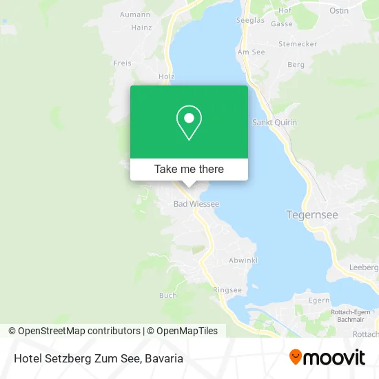 Карта Hotel Setzberg Zum See