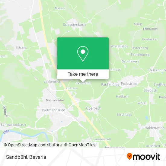 Карта Sandbühl