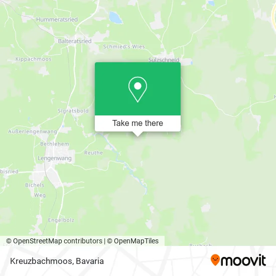 Карта Kreuzbachmoos