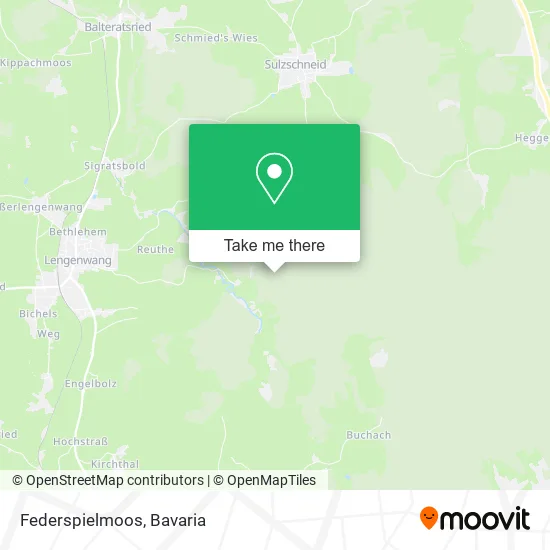 Карта Federspielmoos