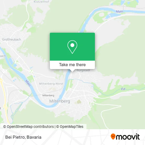 Карта Bei Pietro