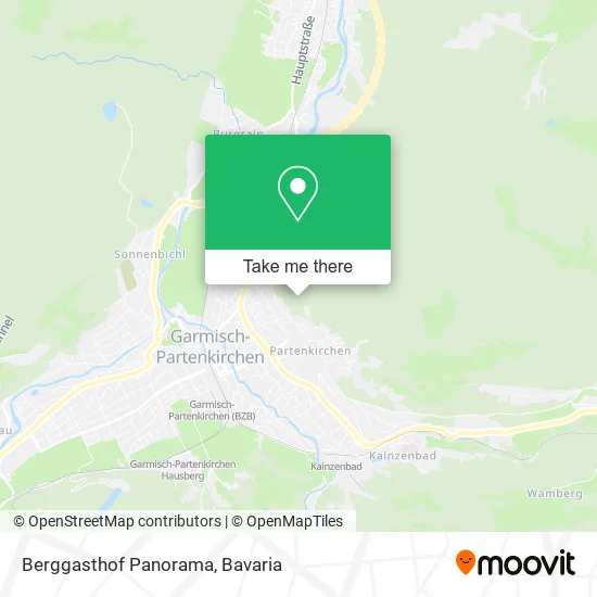 Карта Berggasthof Panorama