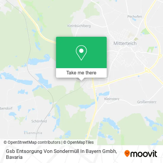 Карта Gsb Entsorgung Von Sondermüll In Bayern Gmbh