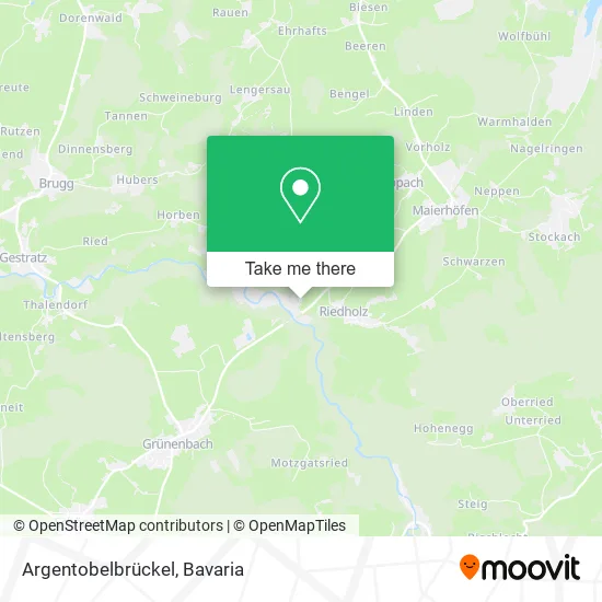 Карта Argentobelbrückel