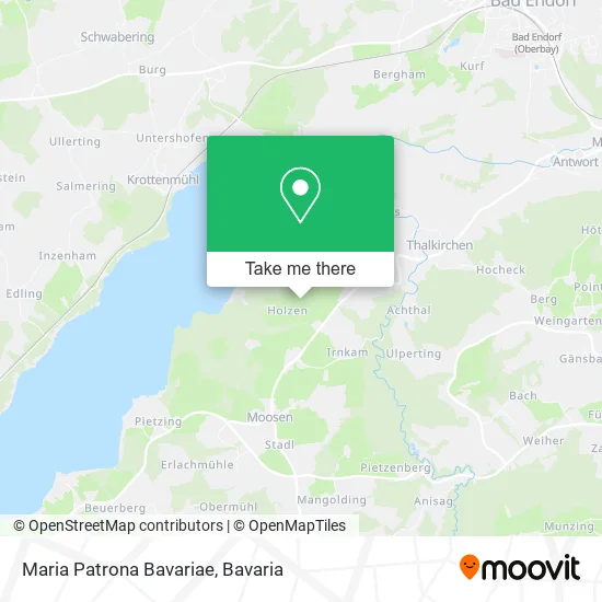 Карта Maria Patrona Bavariae
