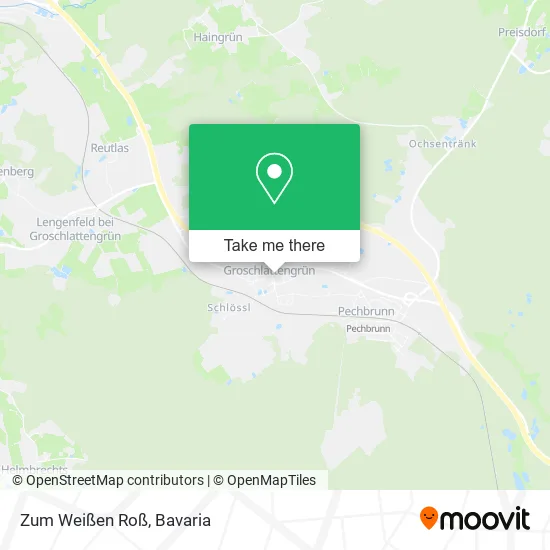 Карта Zum Weißen Roß