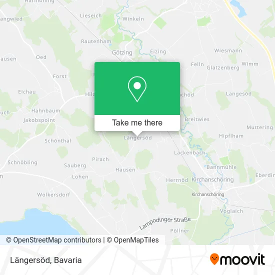 Карта Längersöd