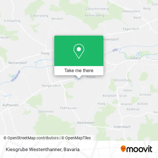 Карта Kiesgrube Westenthanner