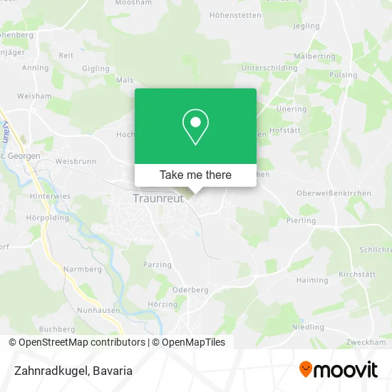 Карта Zahnradkugel