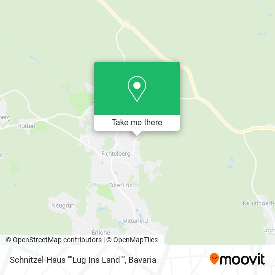 Карта Schnitzel-Haus ""Lug Ins Land""