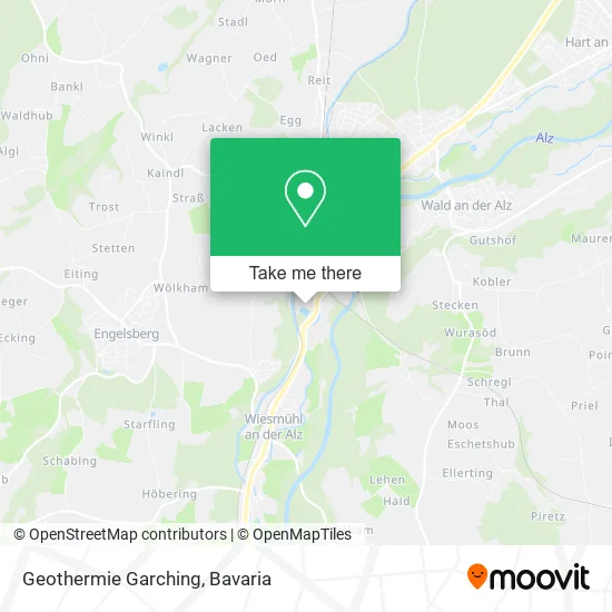 Карта Geothermie Garching
