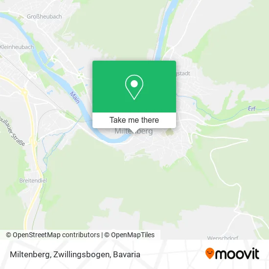 Карта Miltenberg, Zwillingsbogen