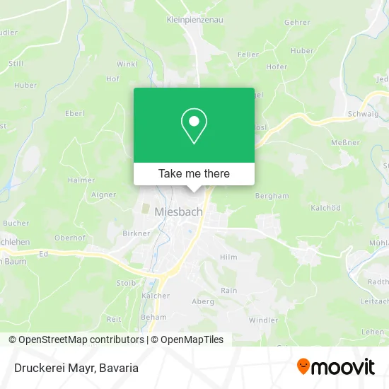 Карта Druckerei Mayr
