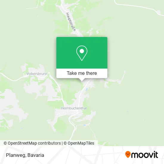 Карта Planweg
