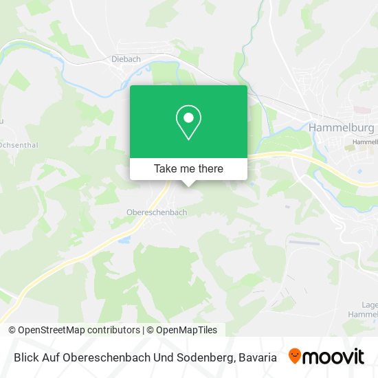 Карта Blick Auf Obereschenbach Und Sodenberg