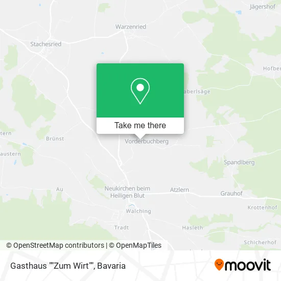 Карта Gasthaus ""Zum Wirt""