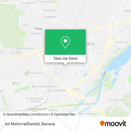 Карта Ad Motorradhandel