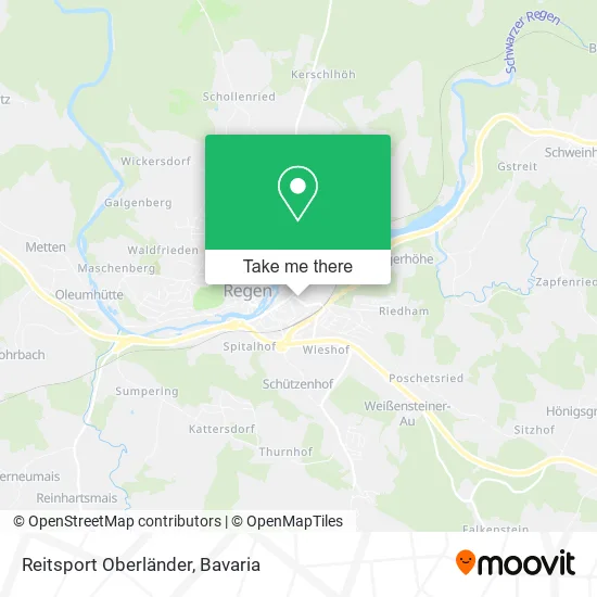 Карта Reitsport Oberländer