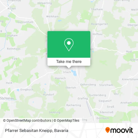 Карта Pfarrer Sebasitan Kneipp