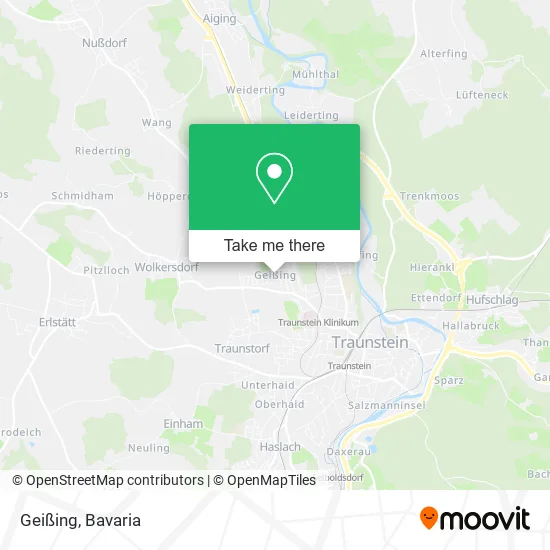Карта Geißing