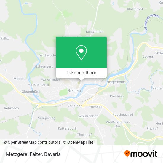 Metzgerei Falter map