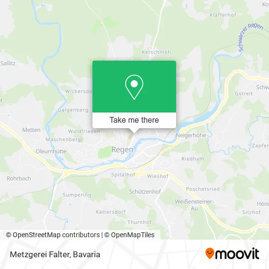 Карта Metzgerei Falter