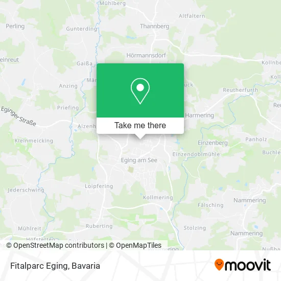 Карта Fitalparc Eging