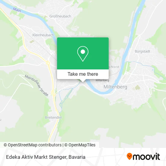 Карта Edeka Aktiv Markt Stenger