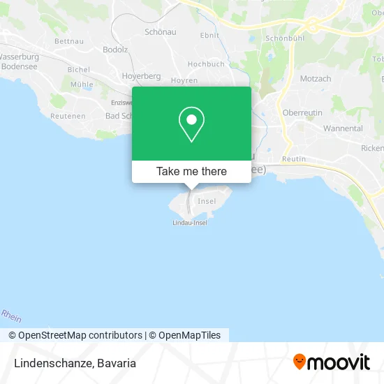 Карта Lindenschanze