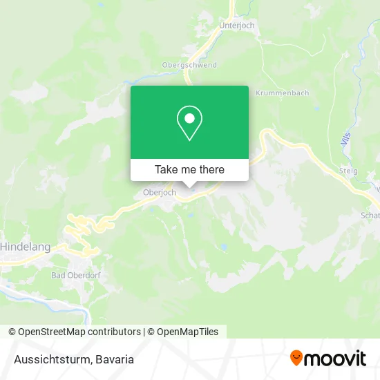 Карта Aussichtsturm