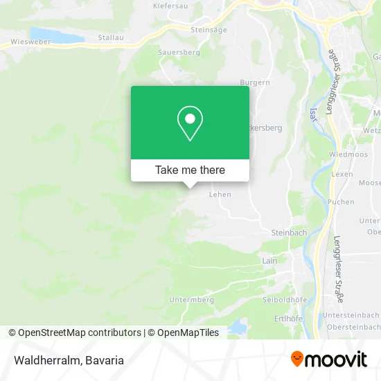 Карта Waldherralm