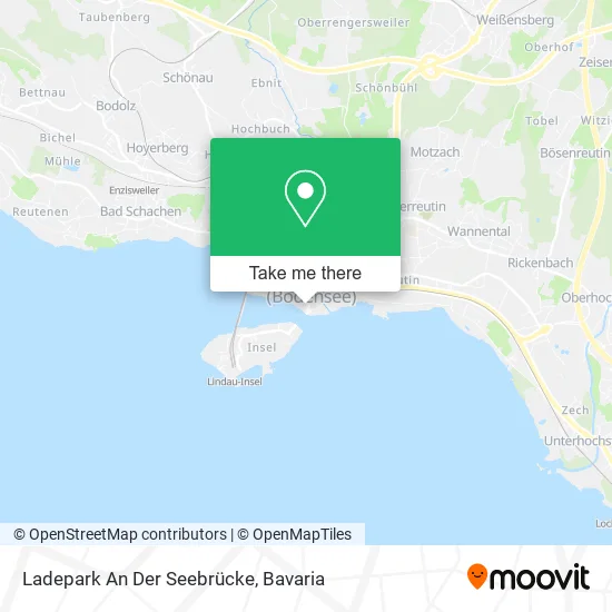Карта Ladepark An Der Seebrücke