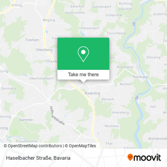 Haselbacher Straße map