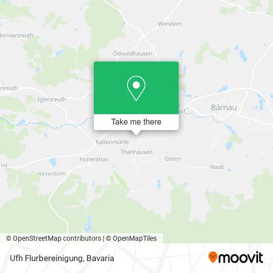 Карта Ufh Flurbereinigung