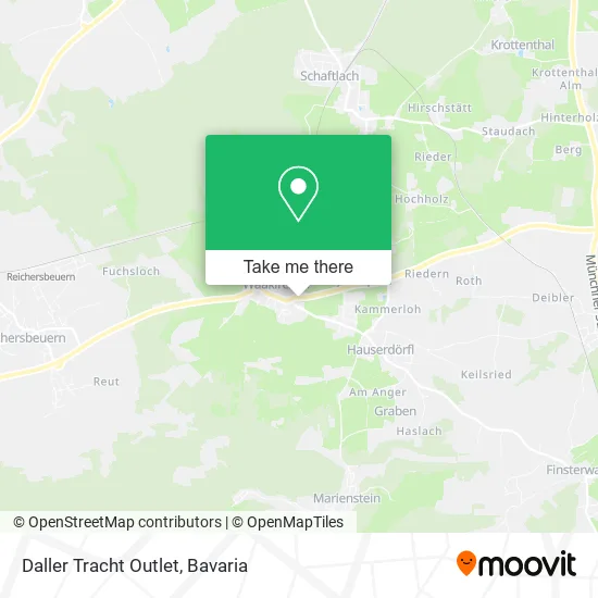 Карта Daller Tracht Outlet